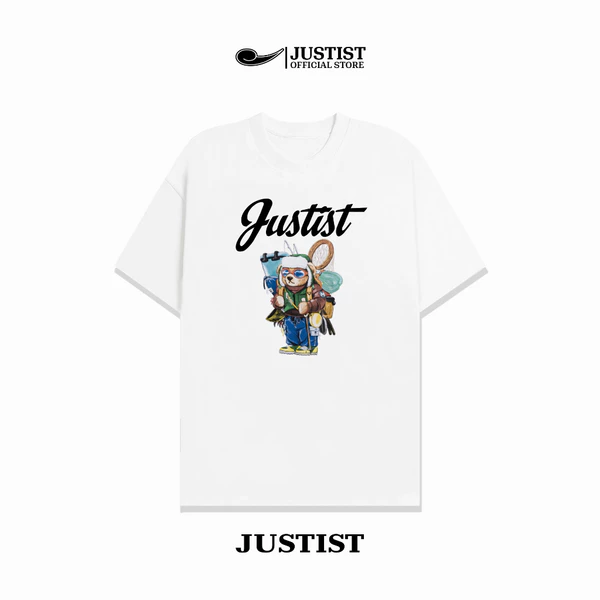 Áo thun Justist Localbrand Unisex TEDDY BEAR Tay Ngắn Chất Cotton TSJT079