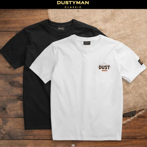 Áo Thun Nam In Hình GOAL Cổ Điển DUSTYMAN - Vải 100% Cotton - Form Regular Fit