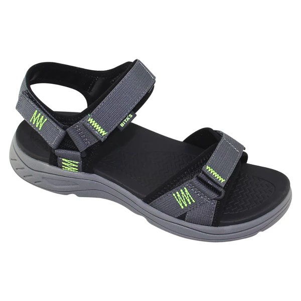 Sandal đế bằng nam Bita's SEFYM.05 (Xám + Đen + Nâu)
