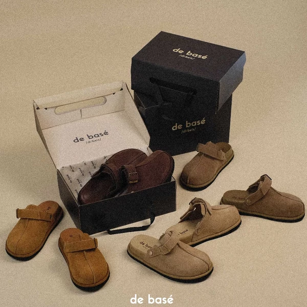Dép Cài Quai Da Lộn - BUCKLE MULÉ - De Basé