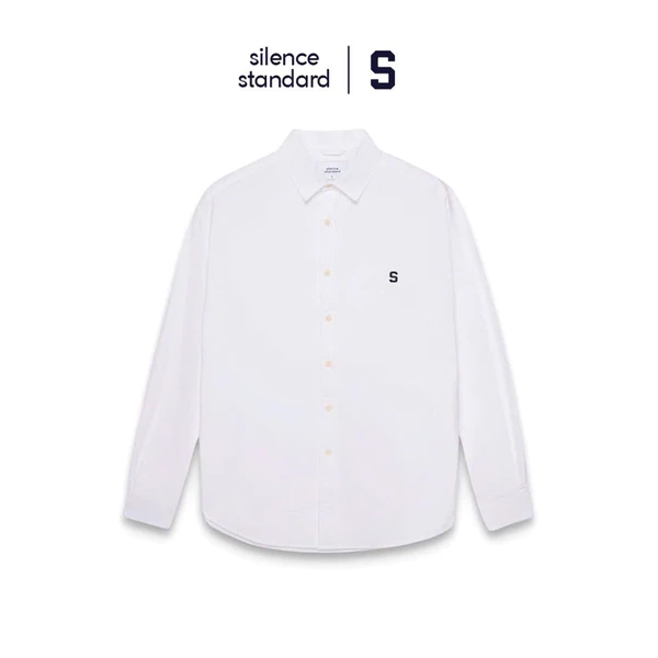 Áo sơ mi SilenceStandard Eco Oxford Logo S/Basic [SO06]