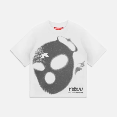 Áo thun NEEDS OF WISDOM SM Goodie Tee - White - Local Brand Chính Hãng