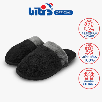 Dép hài Nam Biti's BHM000100DEN (Đen)