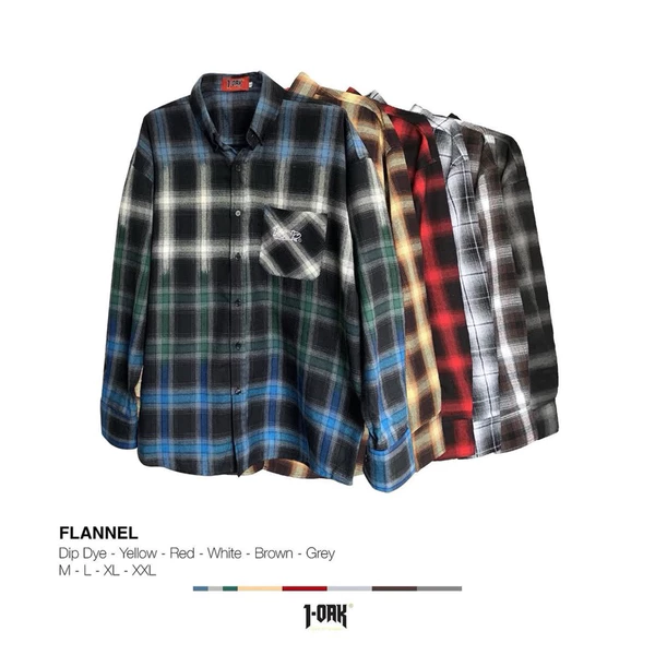 FLANNEL - ÁO SƠMI KẺ CARO 1OAK