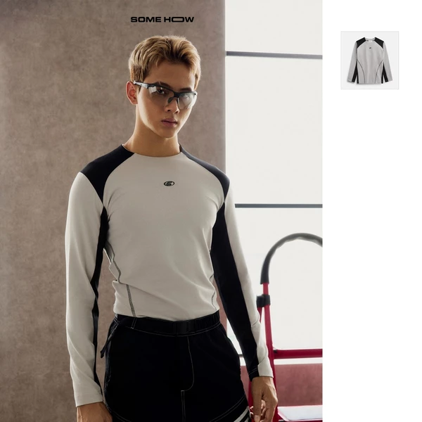 Áo Thun Nam Long Sleeves Body Mix, Chất Vải Cotton 4 Chiều Thoải Mái, AT0293, SOME HOW STORE