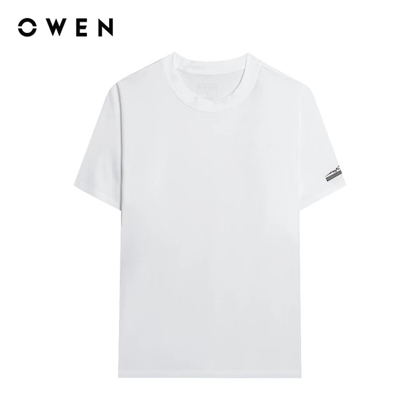 Owen - Áo T-shirt Relax Fit TSN253676 màu Trắng chất liệu COTTON MODAL