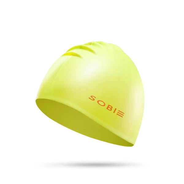 Nón bơi trẻ em sIlicon cao cấp SOBIE - Neon S21