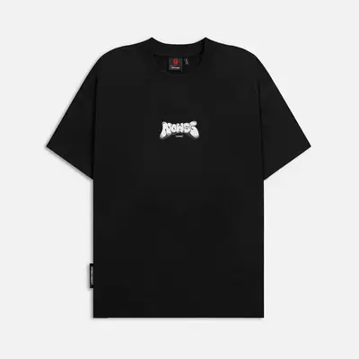 Áo thun NEEDS OF WISDOM Puff Bubble Tee - Black - Local Brand Chính Hãng