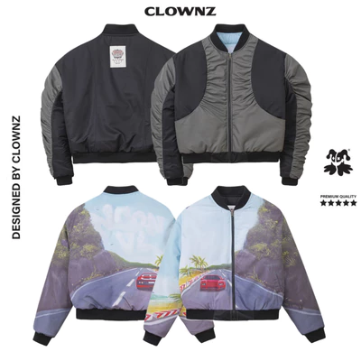 Áo khoác ClownZ x Ngon Bomber Jacket 2 sides áo jacket local brand áo mùa đông áo bomber unisex