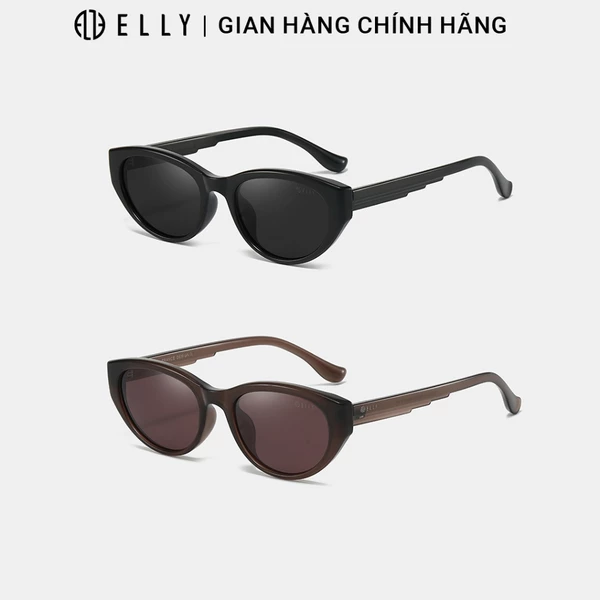 Kính mắt nữ ELLY EK181 gọng nhựa TR90 tròng phân cực TAC chống tia UV400 chống chói thời trang cao cấp