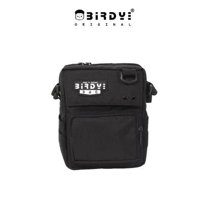 Túi đeo chéo BIRDY nam nữ unisex mini nhỏ gọn màu đen FUNNI BAG VERTICAL