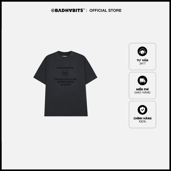 Áo Thun Grey Trvl Club Tee -Local Brand Chính Hãng