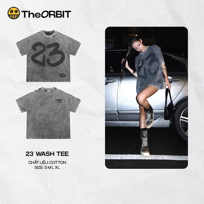 Áo thun nam nữ The ORBIT - 23 Washed Tee - áo wash 280 gsm - Local Brand Chính Hãng