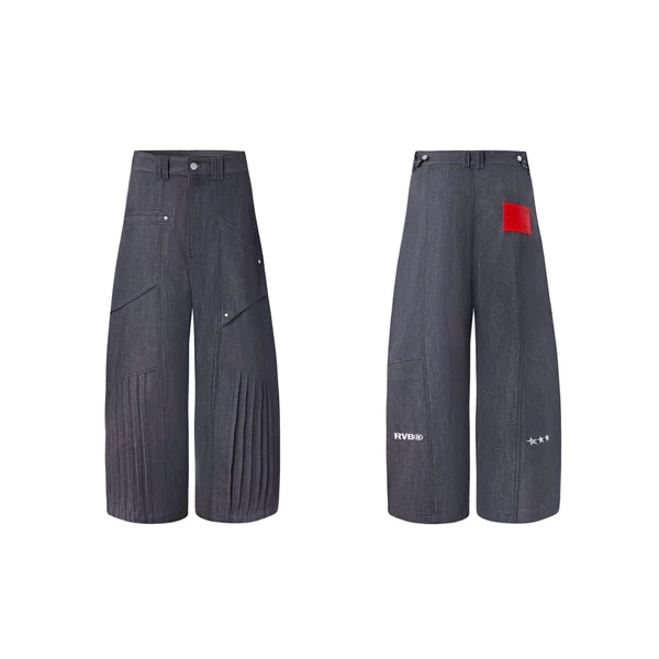 Quần RVB Jiyu Ridge Denim Pant Gray