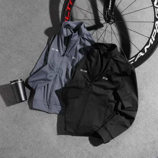 Áo Khoác Slimfit Sportwear Biker Vải Poly Siêu Co Giãn Mạnh Mẽ Năng Động, AK0099 SOME HOW STORE