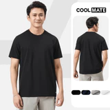 Áo thun nam Cotton Compact phiên bản Premium chống nhăn vải thoáng mát co giãn tốt Coolmate