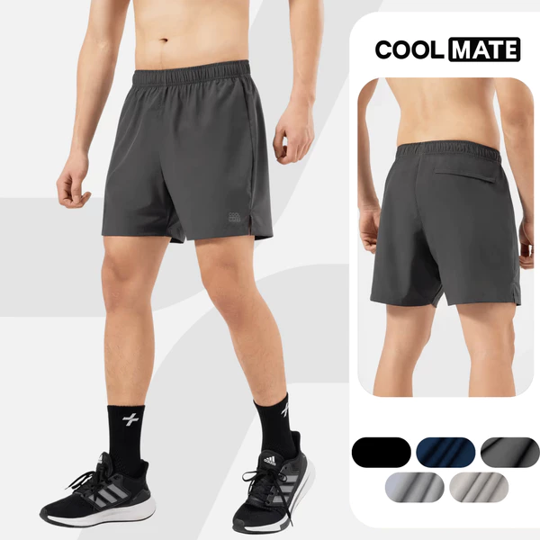 Quần Shorts Thể Thao 5" Moving nhanh khô, thoáng mát Coolmate