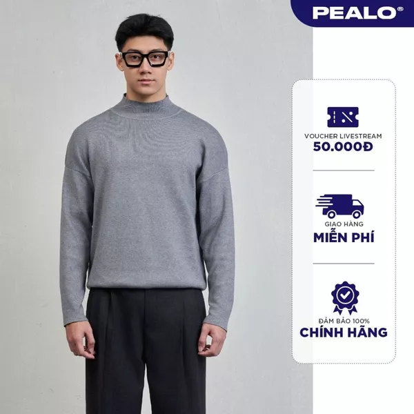 Áo len PEALO cổ lọ chất liệu cao cấp SPK2