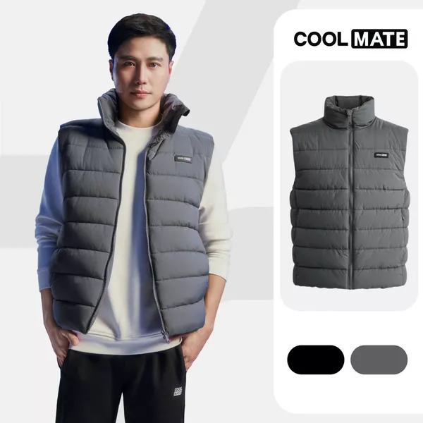 Áo phao dày Ultrawarm Puffer Gile II Giữ ấm, chắn gió tốt Coolmate