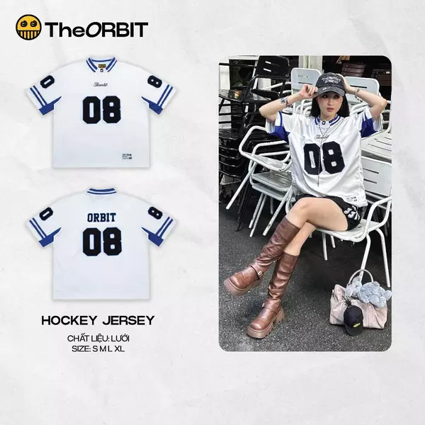 Áo Thể Thao Nam Nữ - 08 ORBIT HOCKEY JERSEY - Chính Hãng The ORBIT