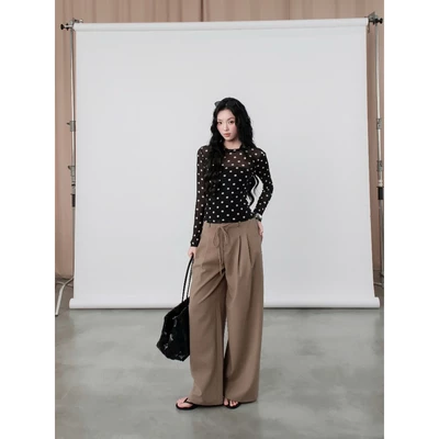 KIDO - Quần dài ống rộng lưng thun FARRAH PANTS