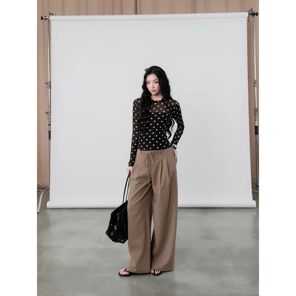 KIDO - Quần dài ống rộng lưng thun FARRAH PANTS
