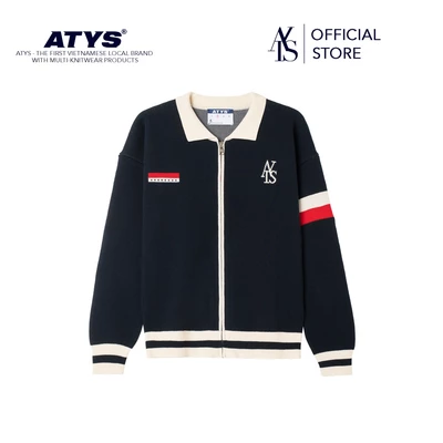 Áo ATYS® TRICOLOR URBAN PULSE KNIT JACKET (Navy)