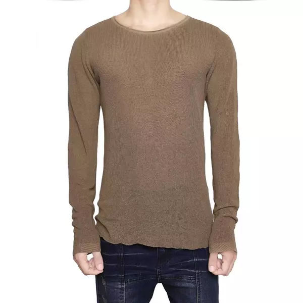 Áo Len Goldie "KNIT OLIVE" Form Cropped