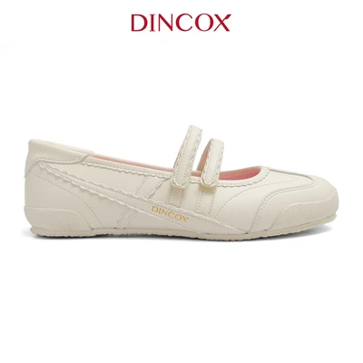Giày Búp Bê Ballet Sneaker Dincox Mary Jane DC49 Ballerina Vanila Cream Êm Chân Năng Động Cá Tính
