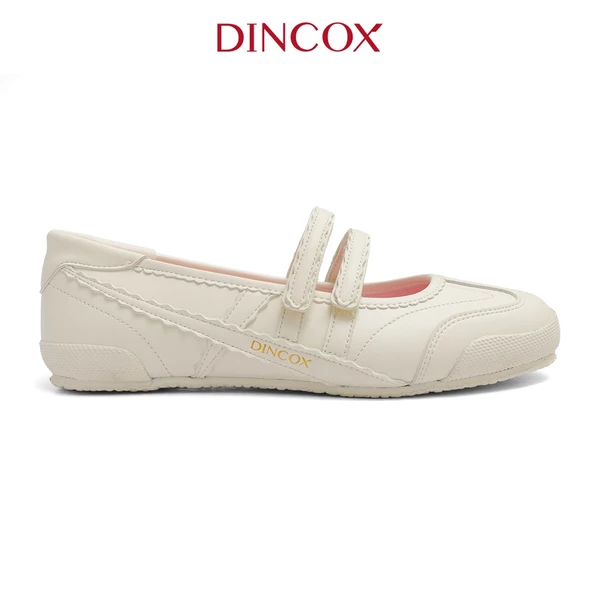 Giày Búp Bê Ballet Sneaker Dincox Mary Jane DC49 Ballerina Vanila Cream Êm Chân Năng Động Cá Tính