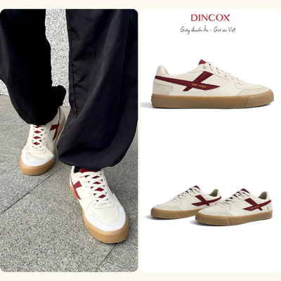 Giày Sneaker Nam Nữ DC39 BERRY SODA DINCOX Shoes Đế Bằng - Microfiber Leather