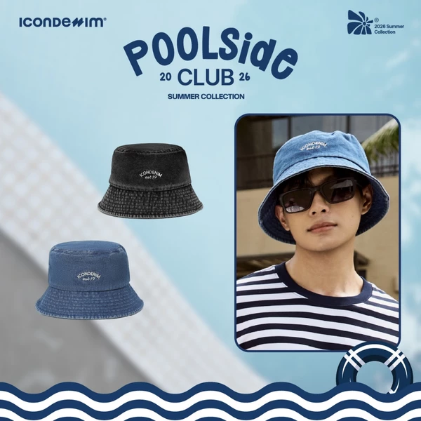 Nón Bucket Nam ICONDENIM Urban Relic NOID0075