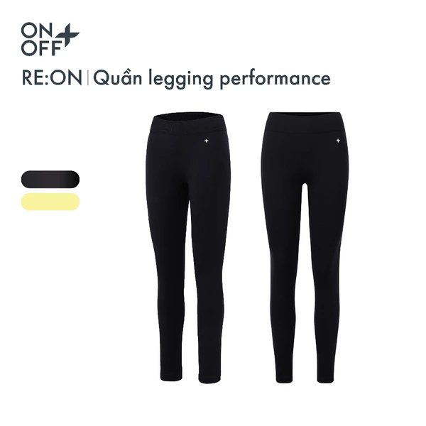 RE:ON LINE ON | Quần legging performance tôn dáng, công nghệ dệt liền mạch êm mượt, gọn gàng ONOFF - 16BL26A543