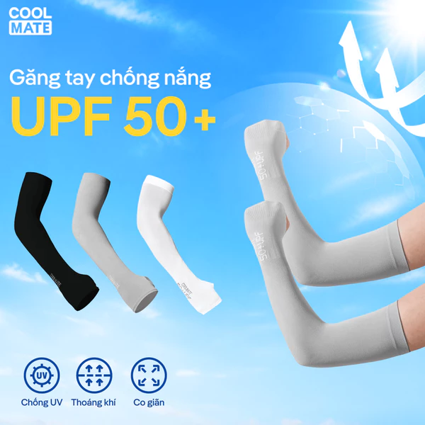 Găng tay đa năng chống UV, găng tay thể thao co giãn, thấm hút mồ hôi tốt Coolmate