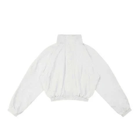 ''WHENEVER'' ÁO KHOÁC GIÓ WINDBREAKER JACKET/ WHITE