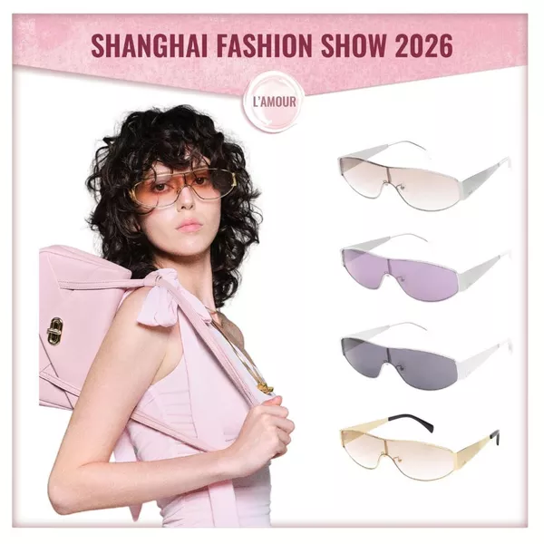 LSOUL C-DE Sunglasses Kính Râm Viền Kim Loại Gọng Acetate Tròng Resin Chống Tia UV SG26050006
