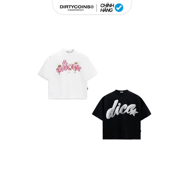 Áo Thun Dico Fluffy Print T-Shirt