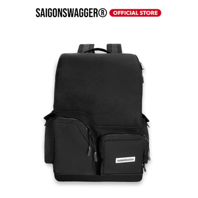 Balo Nam Nữ SAIGONSWAGGER® nhiều ngăn chống thấm SGS BLOCK BACKPACK, ngăn chống sốc laptop 15.6inch