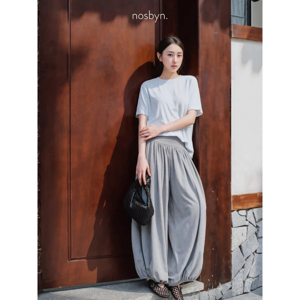 Nosbyn - Quần Thun Ống Balloon - Jersey Balloon Pants