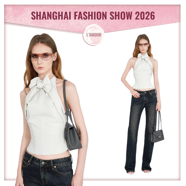 LSOUL Áo Halter Cổ Phối Nơ Bản Lớn Thanh Lịch Zee Top A26072920