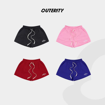 Quần Short Outerity Collective Chất Dù Unisex Nam Nữ Basic - Localbrand 2026