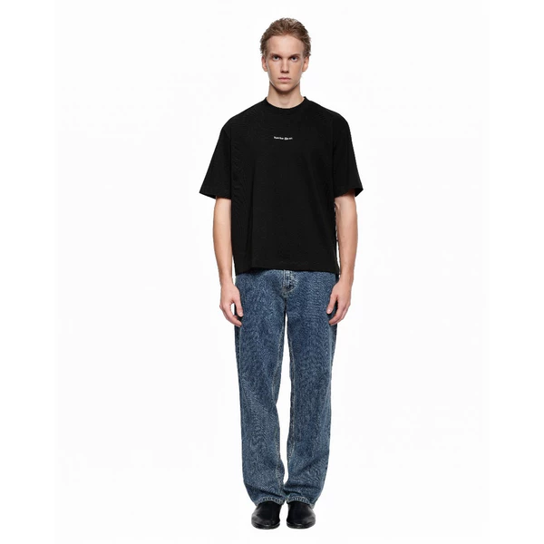 Eleven - Áo Thun Unisex Nam Nữ In Number Eleven Ngang | Màu Đen