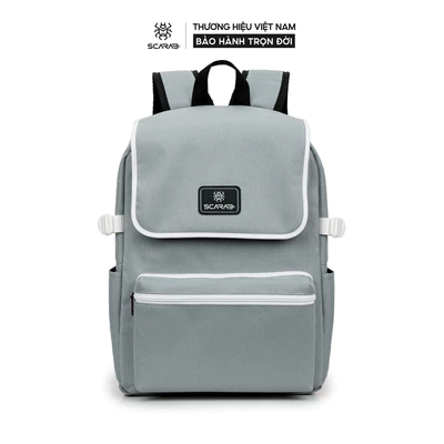 Balo Thời Trang Nam Nữ, Ba lô Đi Học, Đi Làm, Đựng Vừa Laptop 15inch SCARAB LEADER BACKPACK