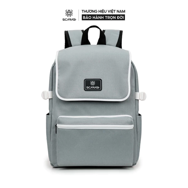 Balo Thời Trang Nam Nữ, Ba lô Đi Học, Đi Làm, Đựng Vừa Laptop 15inch SCARAB LEADER BACKPACK