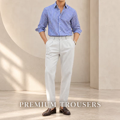 Quần âu slimfit trơn nam TORANO cạp luồn chun thêu logo Lịch Lãm Trẻ Trung Hàn Quốc GABT503
