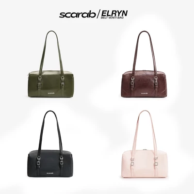 Túi xách đeo vai SCARAB ELRYN BELT VENTI BAG thời trang nam nữ đựng vừa iPad 11 inch, điện thoại, ví tiền, đồ trang điểm