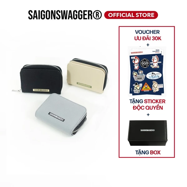 Ví Vải SAIGONSWAGGER® SGS UNIVERSE ZIP AROUND WALLET Bóp Nam Nữ