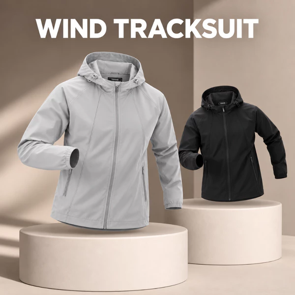 Quần Áo Khoác Gió Nam WIND TRACKSUIT TORANO 2 lớp can phối mũ liền Cản Bụi, Cản Gió, Giữ ấm GWCW051 - GWBW051