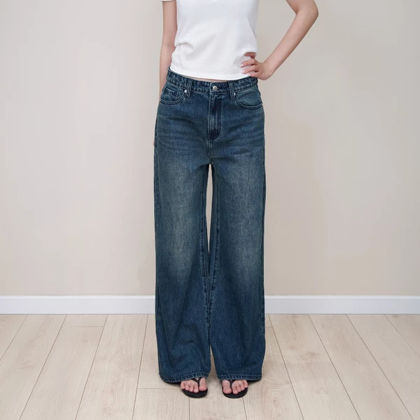 KIDO - Quần jean ống rộng HARRIS JEANS