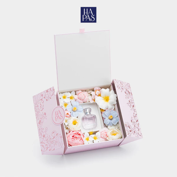 Bộ Quà Tặng Ngọt Ngào Nước Hoa Nữ Candy Hush HAPAS 50 ML - Quà Tặng Người Thương, Người Yêu